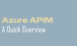 Featured image of post A Quick Look at Azure APIM