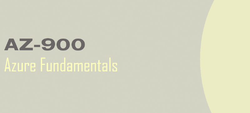 Featured image of post AZ-900: Azure Fundamentals